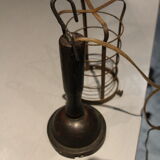 Baladeuse ancienne bois et cuivre années 30