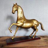 Brass horse