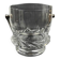Daum France Sorcy model ice bucket in clear crystal