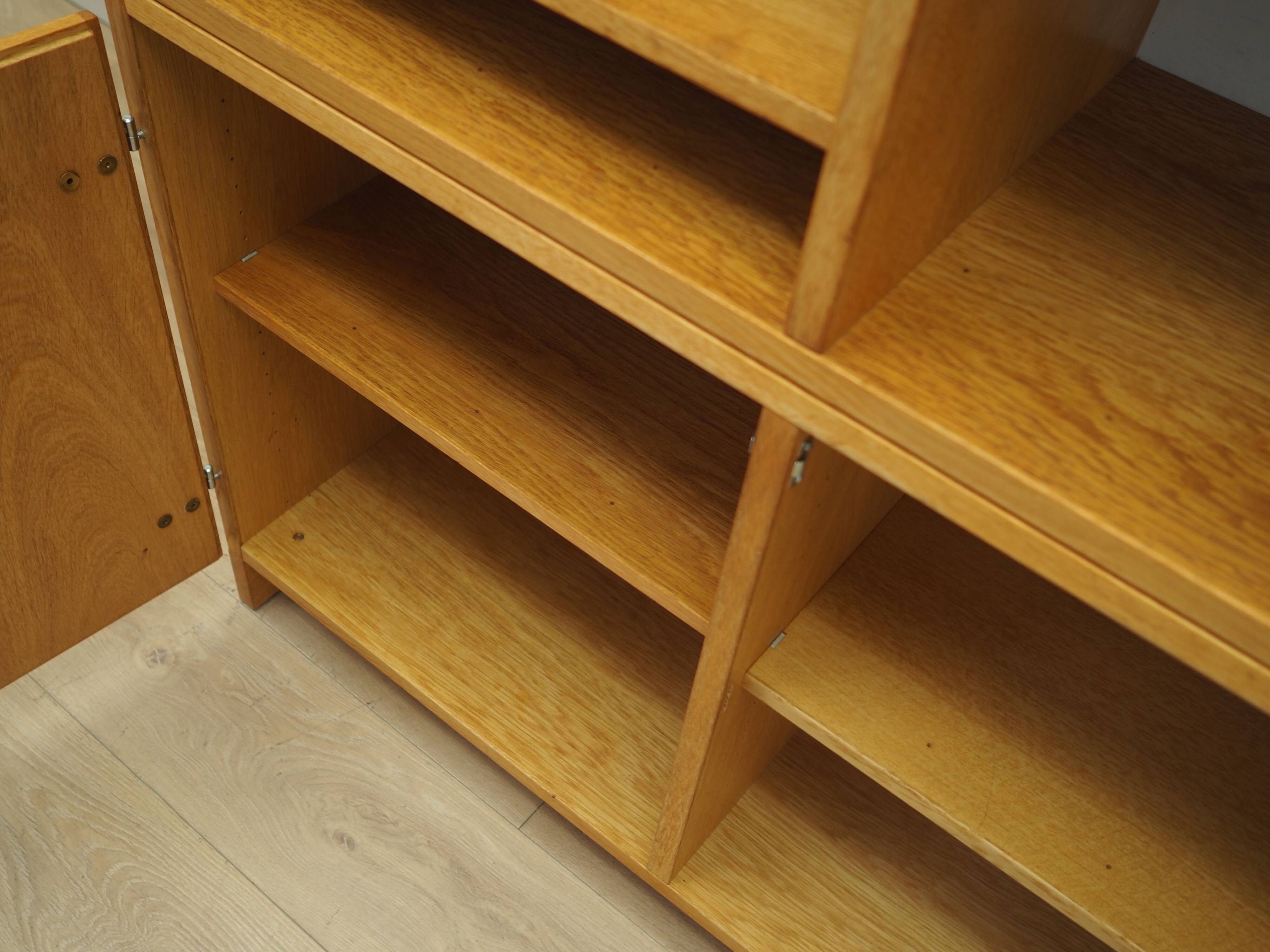 Ash bookcase, Danish design, 1970s, production: Denmark