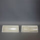 Pair of glass wall light of the years 50 Holophane