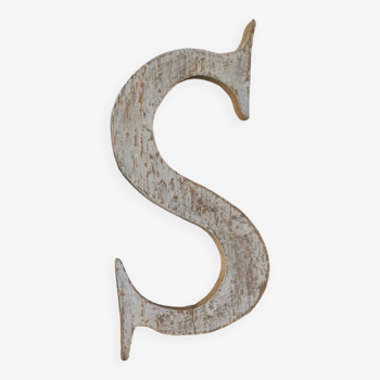 Wooden letter