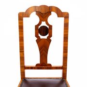 Un ensemble de chaises Art Déco, années 1940, Pologne.