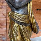 Nubian torch floor lamp