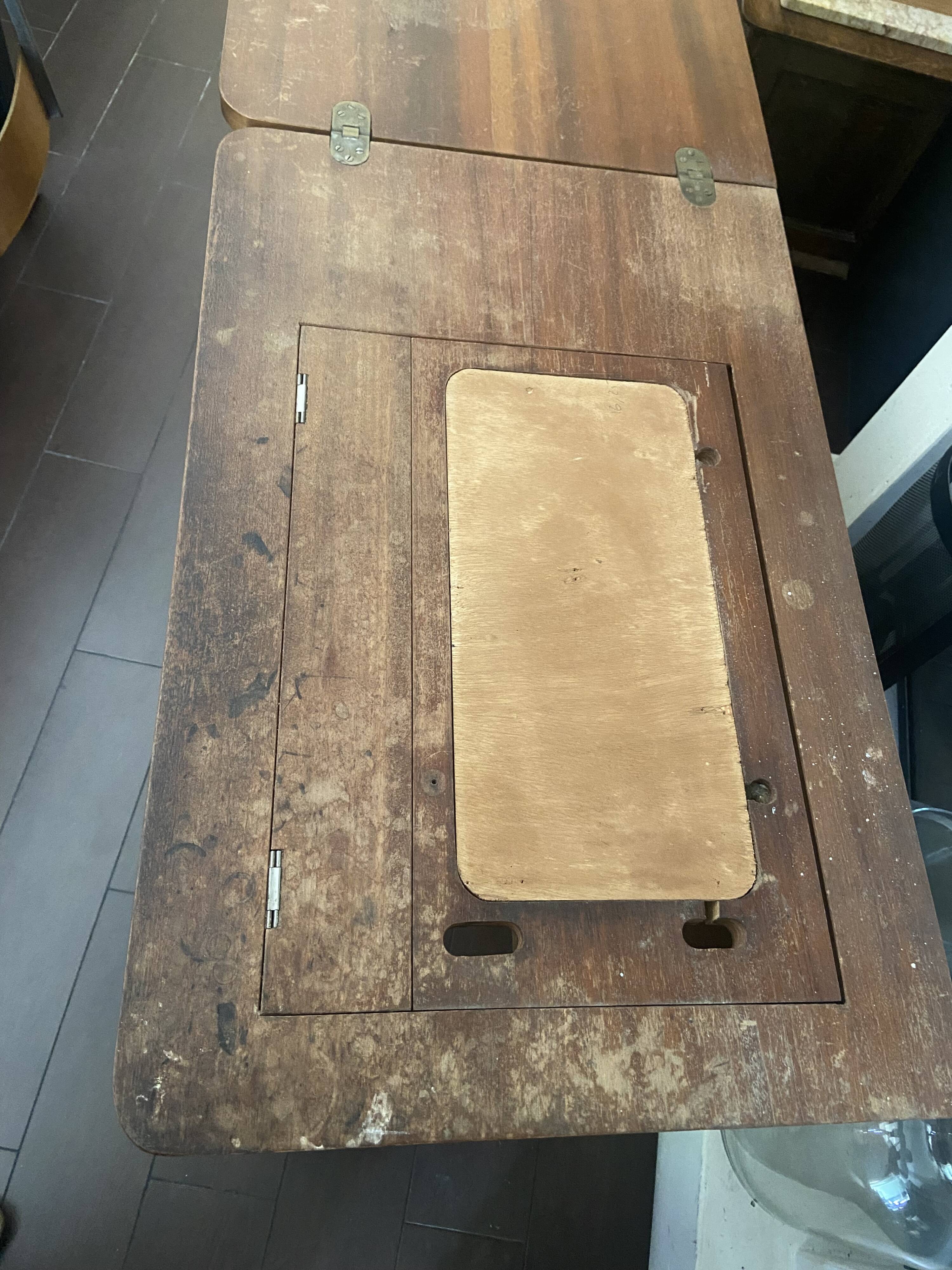 Vintage dressmaker's furniture in its original condition