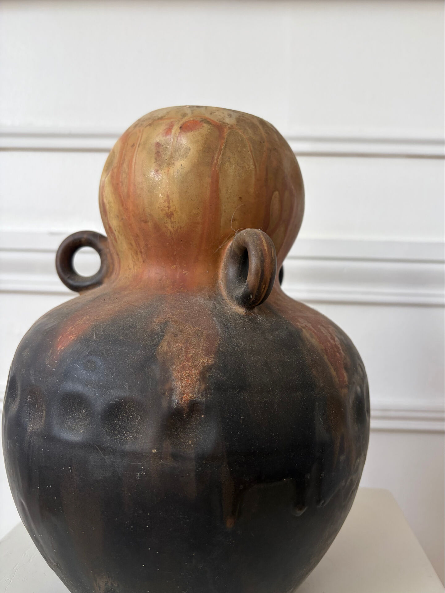 Art ceramic vase by Gilbert Metenier