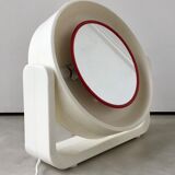 Miroir lumineux Allstar made in Germany - design pop 1960