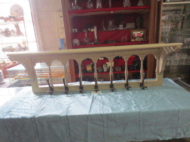 Coat rack wall hooks