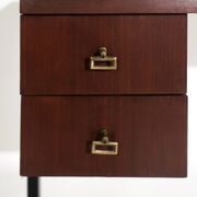 Bureau italien avec caisson, années 1960