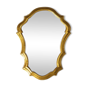 Miroir bois doré 43 x 32 cm