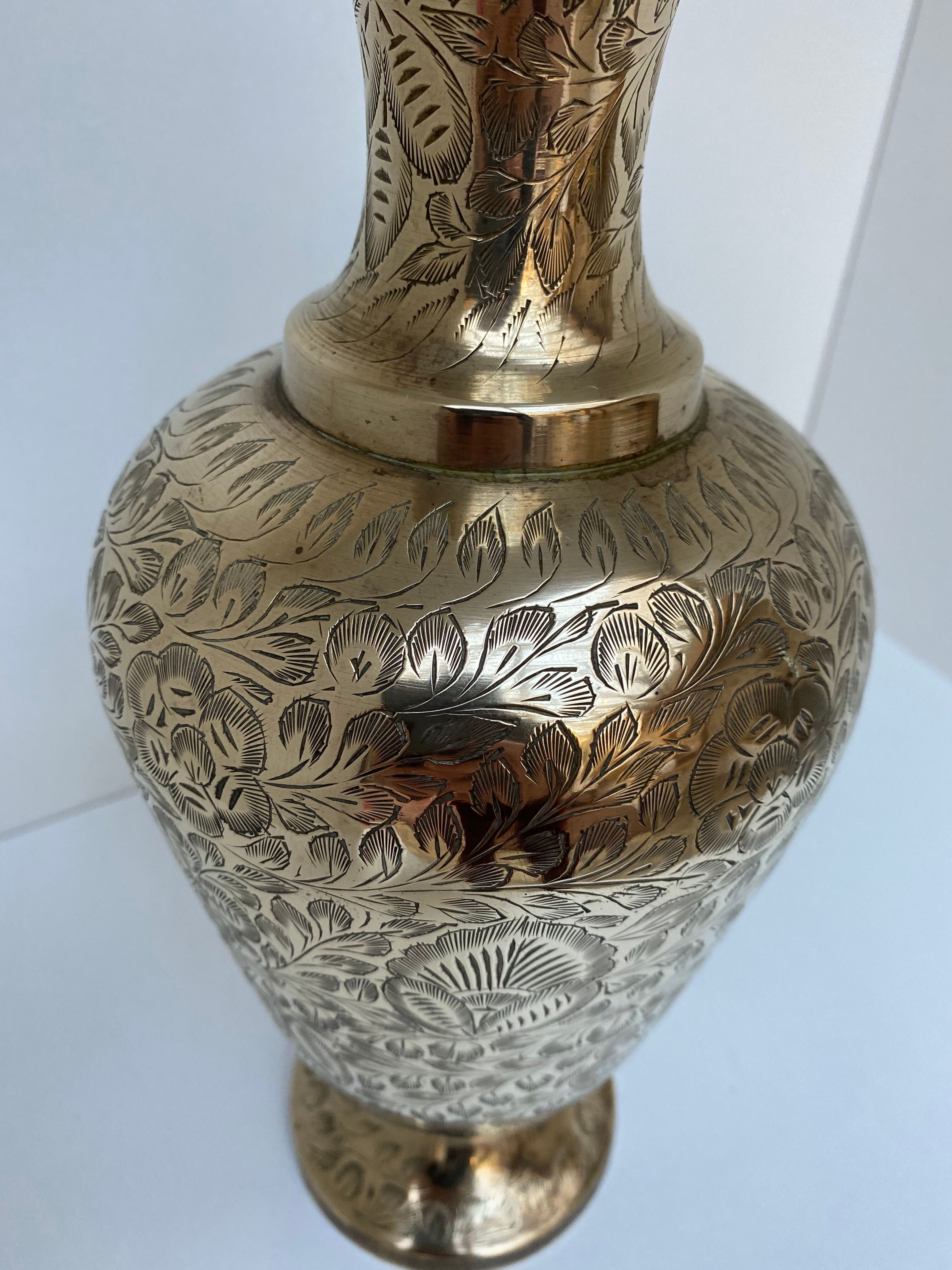 Brass vase