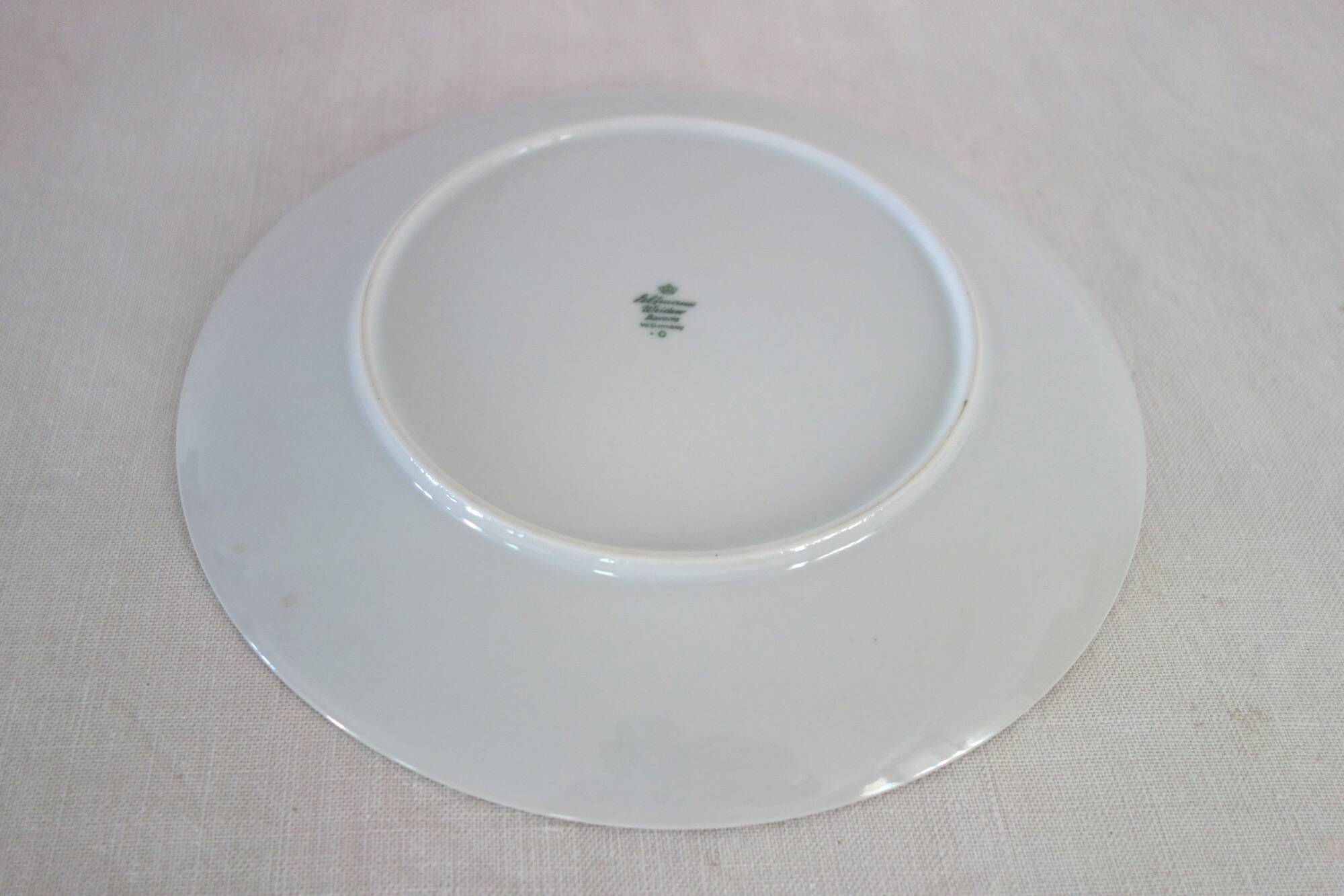 6 Assiettes Plates Seltmann Weiden West Germany 70's
