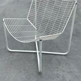 Vintage Niels Gammelgaard Jarpen chair white Ikea