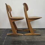 Set of 2 vintage casala chairs