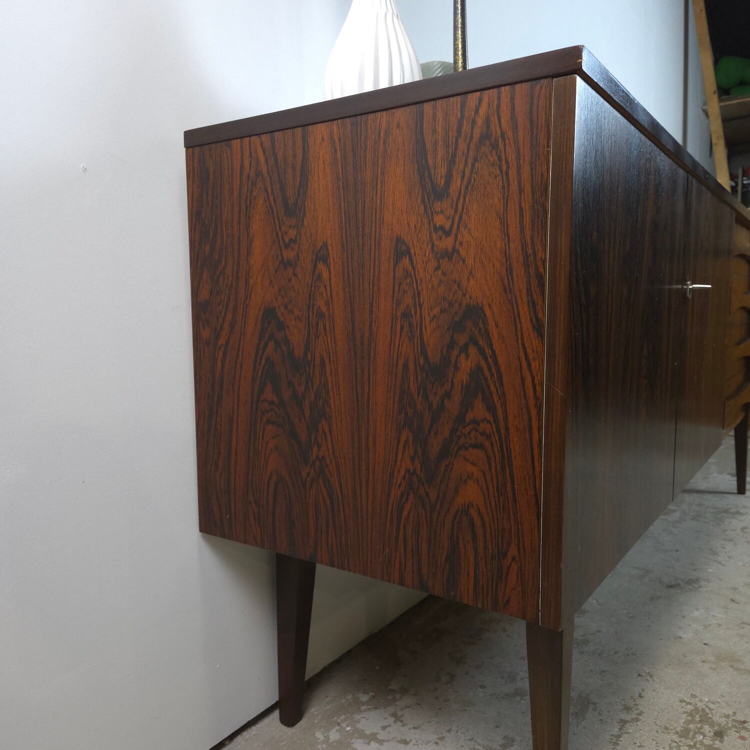 Vintage 60s - 70s rosewood sideboard TV cabinet