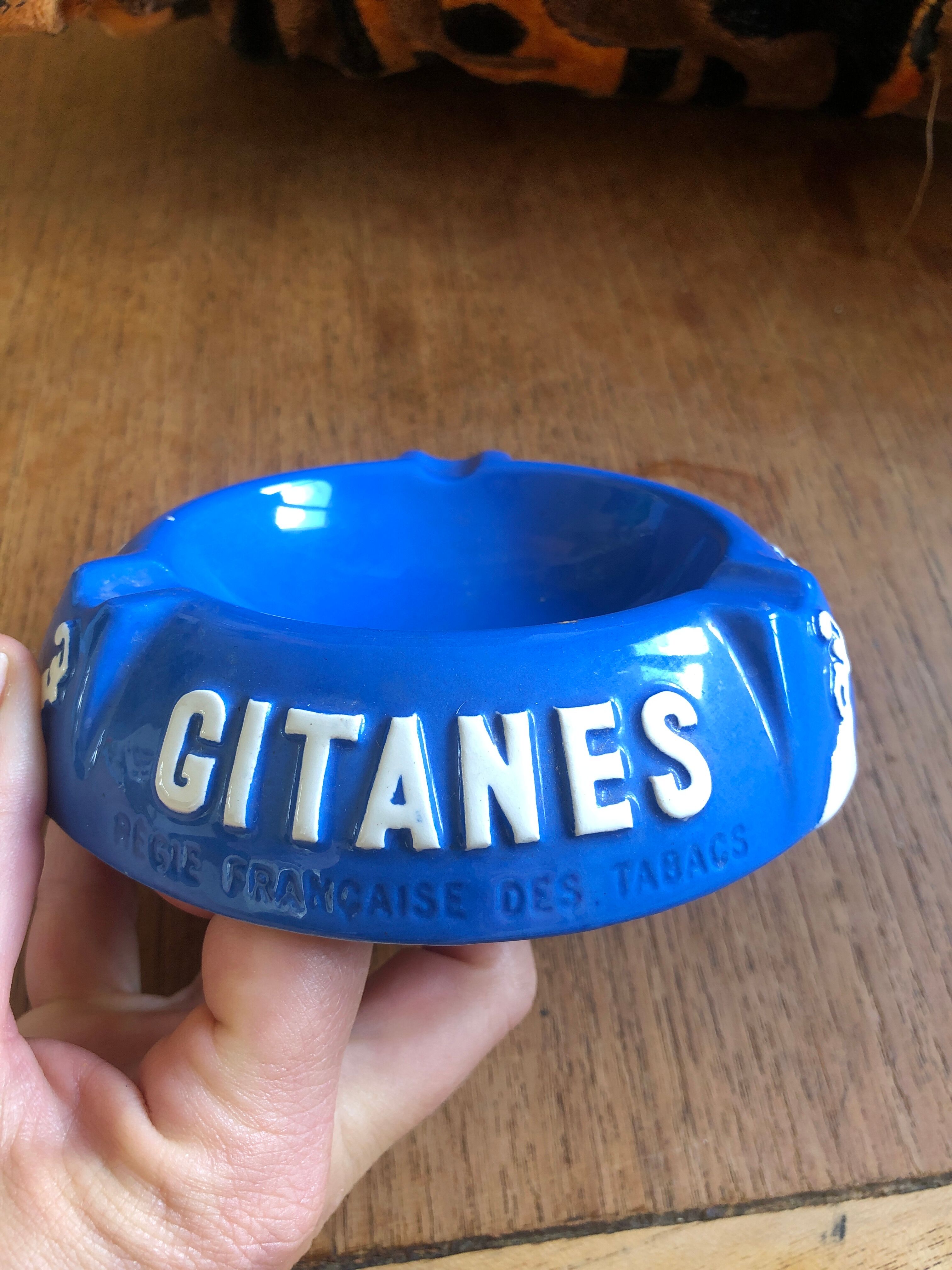 Gypsy advertising ashtray longchamp france