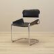Leather chair, Italian design, 1970s, production: Italy
