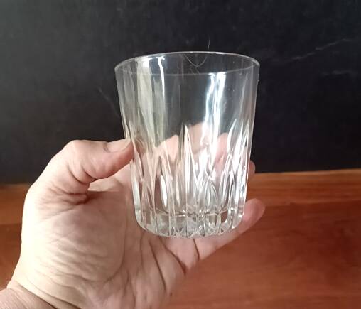 Service à whisky Luminarc verre pressé transparent vintage