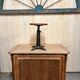 Adjustable Singer stool in cast iron 1930