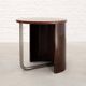French Modernist Art Deco tubular steel side table, c. 1930s