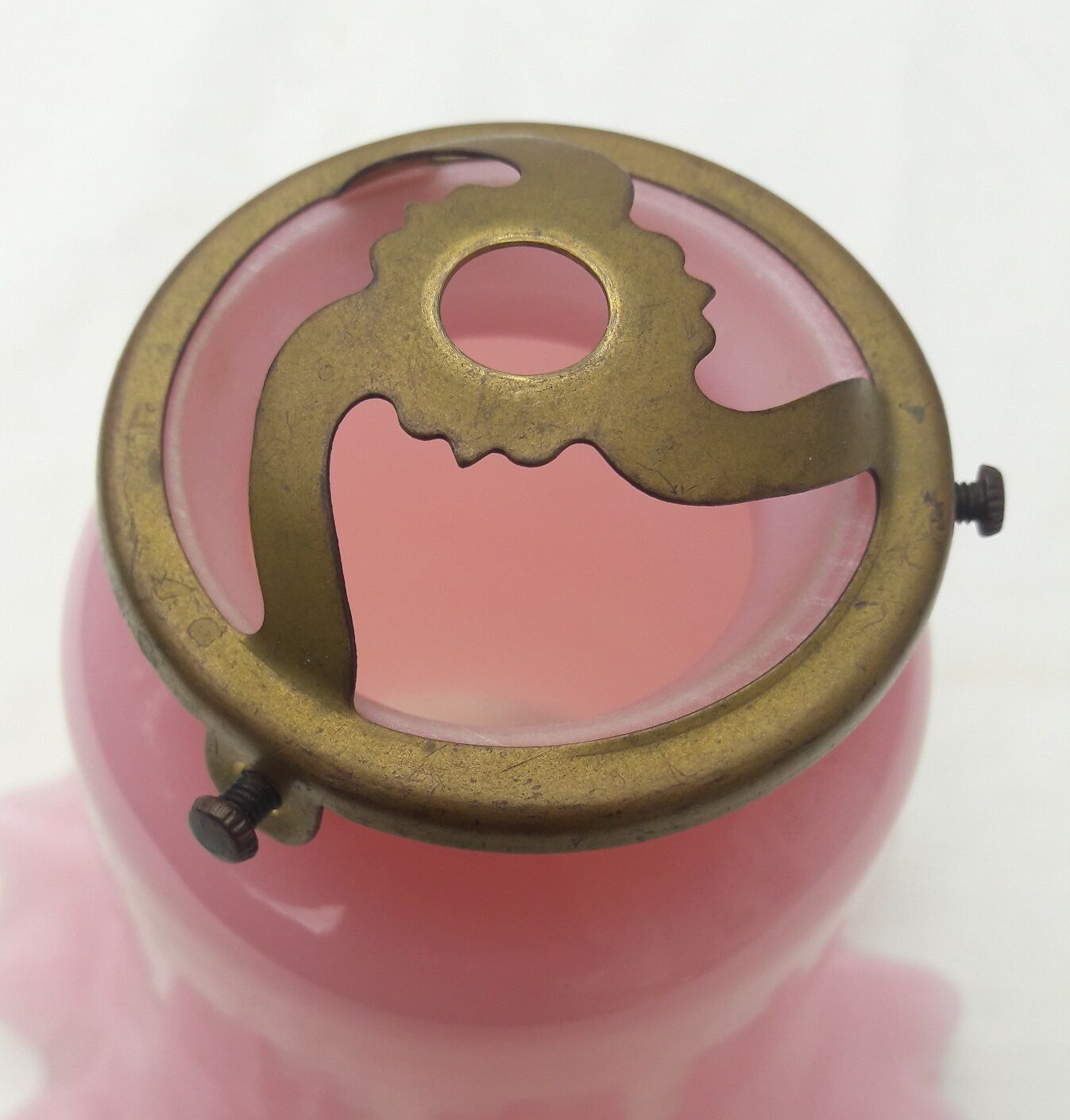 Pink tulip lampshade