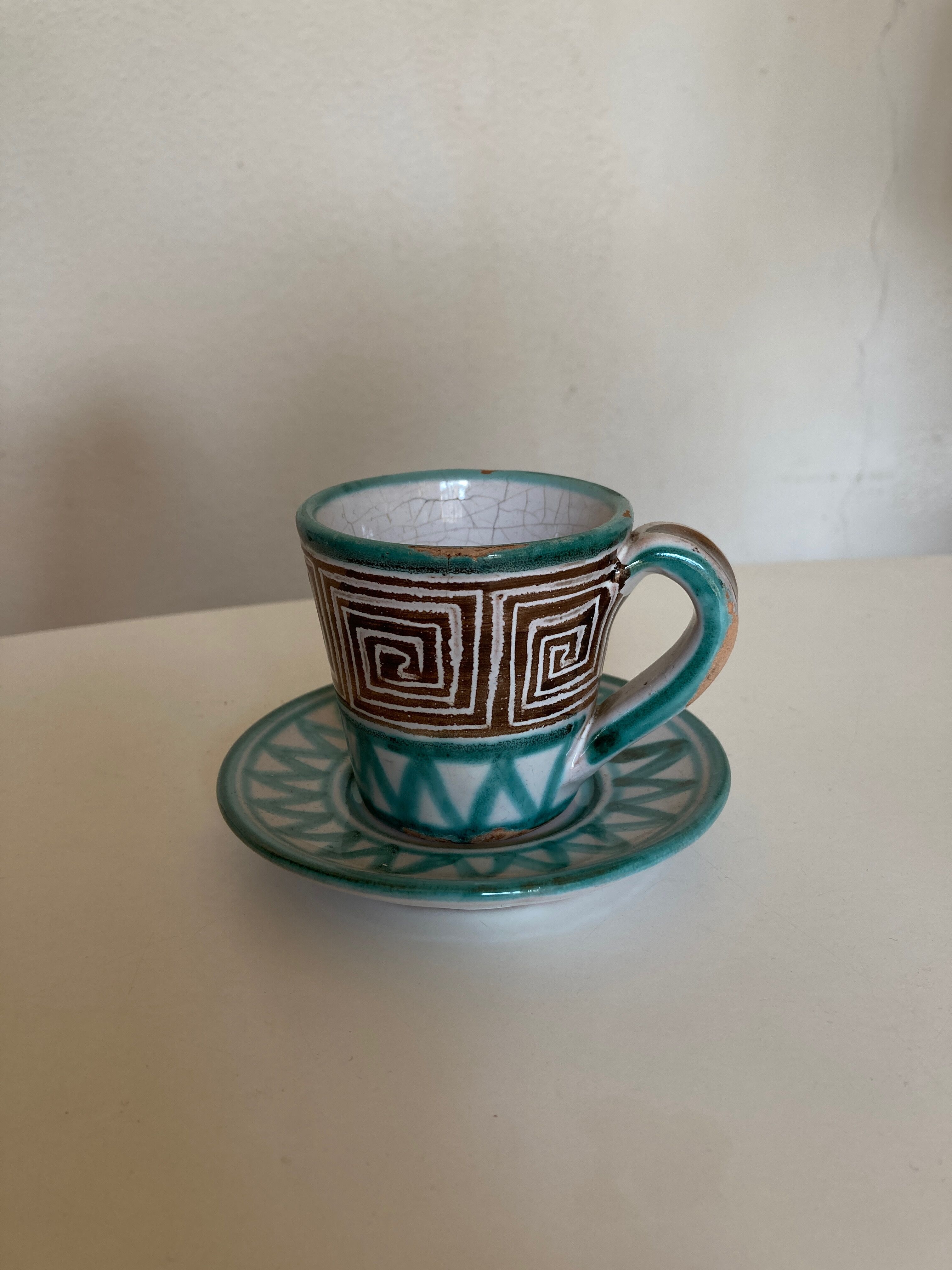 Cup of Robert Picault mid century ceramics