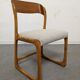 Series of 6 Baumann sleigh chairs from the 60s/70s