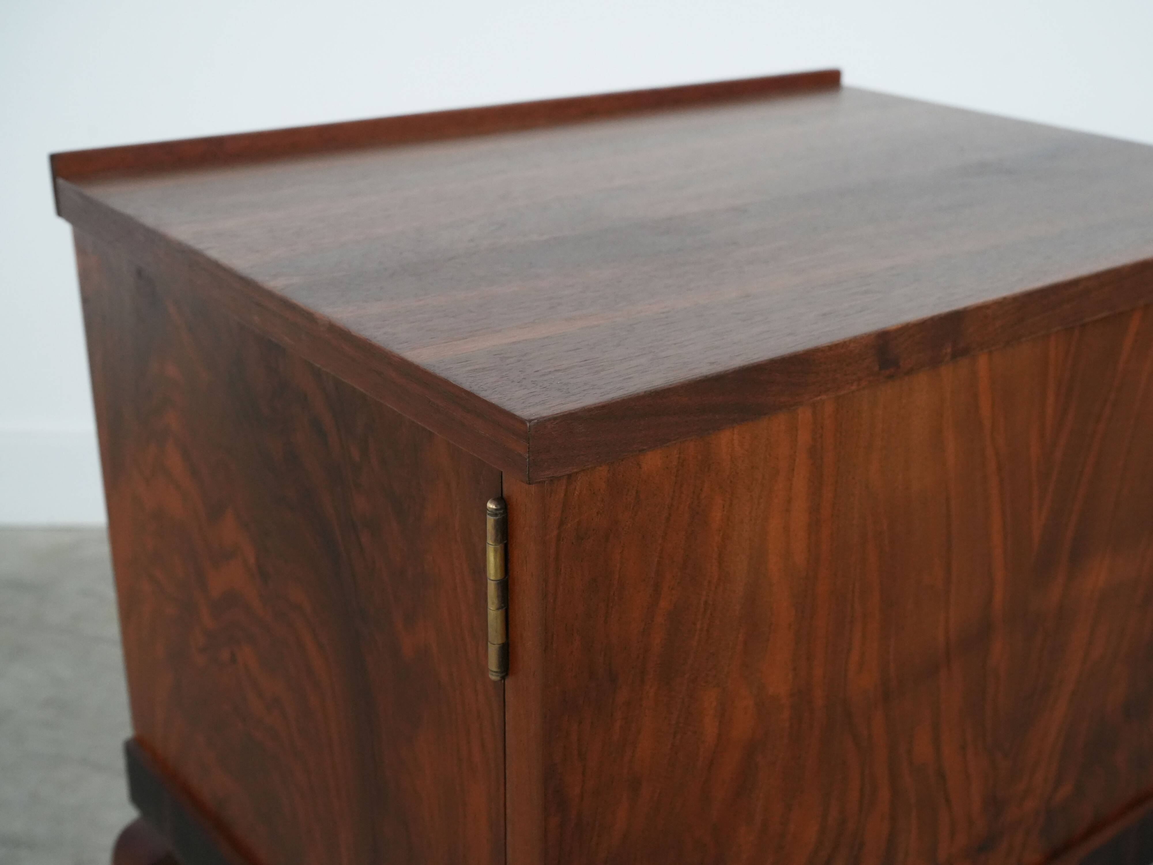 Walnut cabinet, Danish design, 1960s, production: Denmark