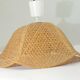 Abat jour vintage en cannage et rotin/vintage