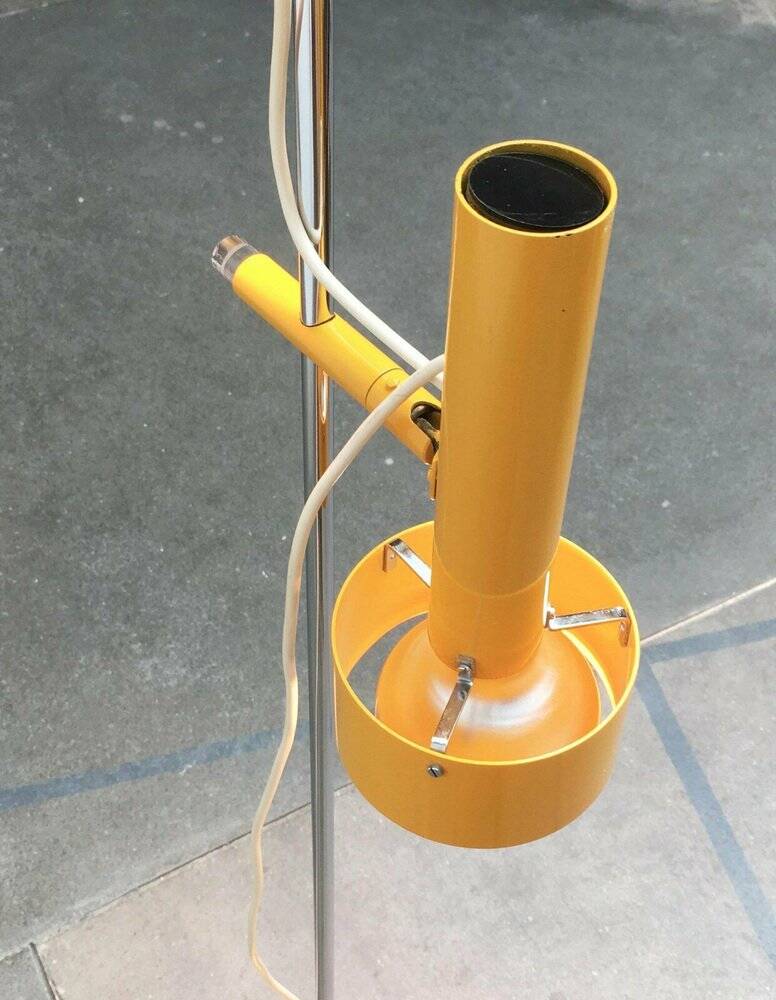 Mid-century floor lamp by Edi Franz for Swisslamps International, 1960s.