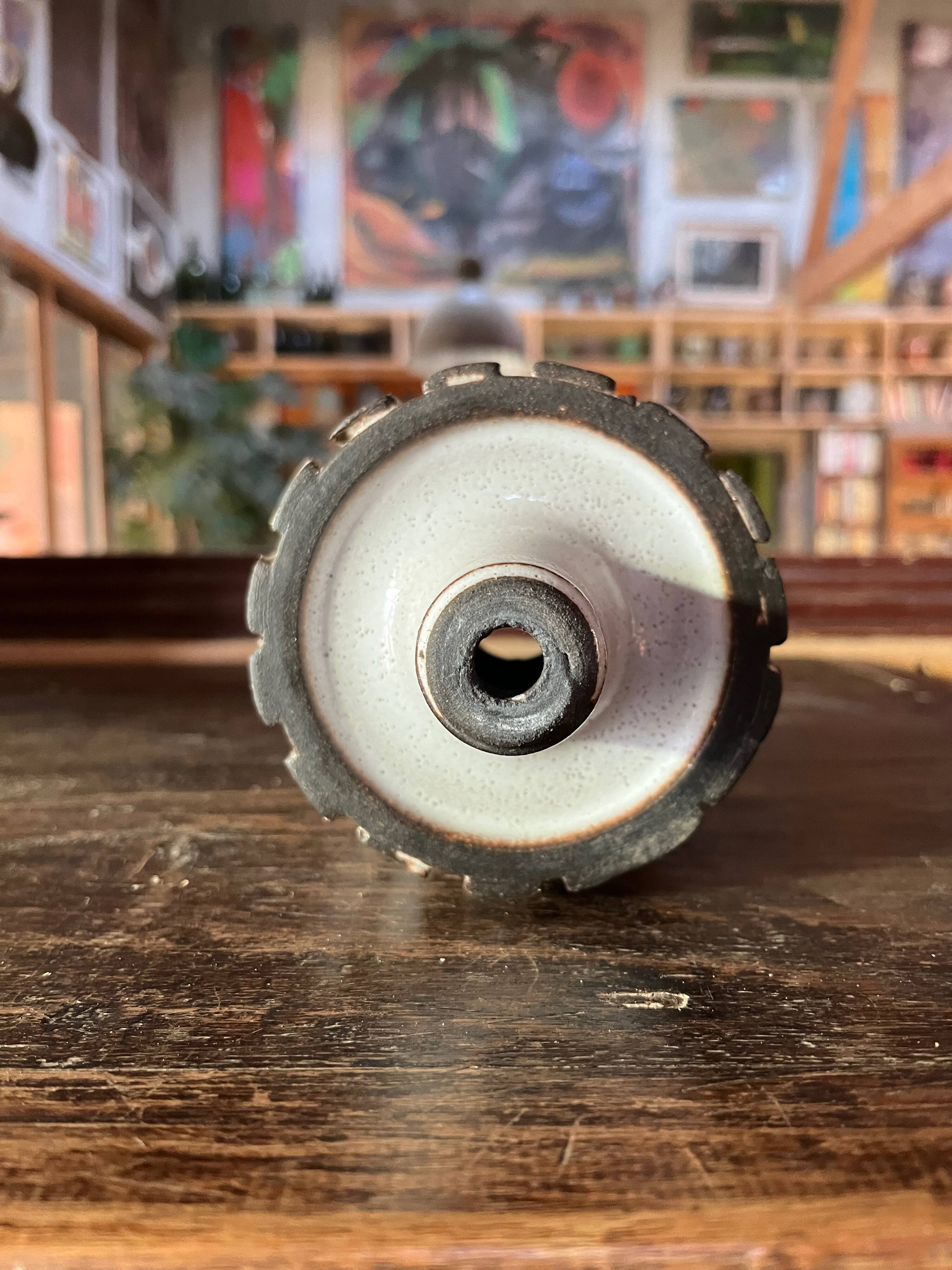 Ceramic lamp base. STOGO. Danmark. 1970