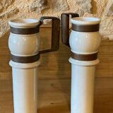 Pots de chocolatière de bistrot, fin XIXe siècle
