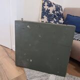 Old vintage display stand - closable wall shelf