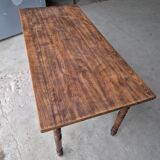Beech farmhouse bistro restaurant table