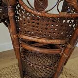 Emmanuelle rattan armchair
