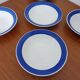 Swedish Stoneware Koka Soup Plates by Hertha Bengtson for Rörstrand, 1960s, Set of 6