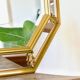Large beveled, neoclassical mirror with gilded wood edges