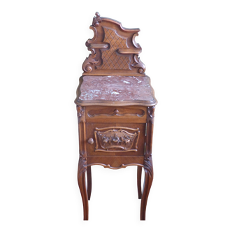 LOUIS XV STYLE BEDSIDE TABLE