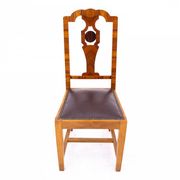 Un ensemble de chaises Art Déco, années 1940, Pologne.