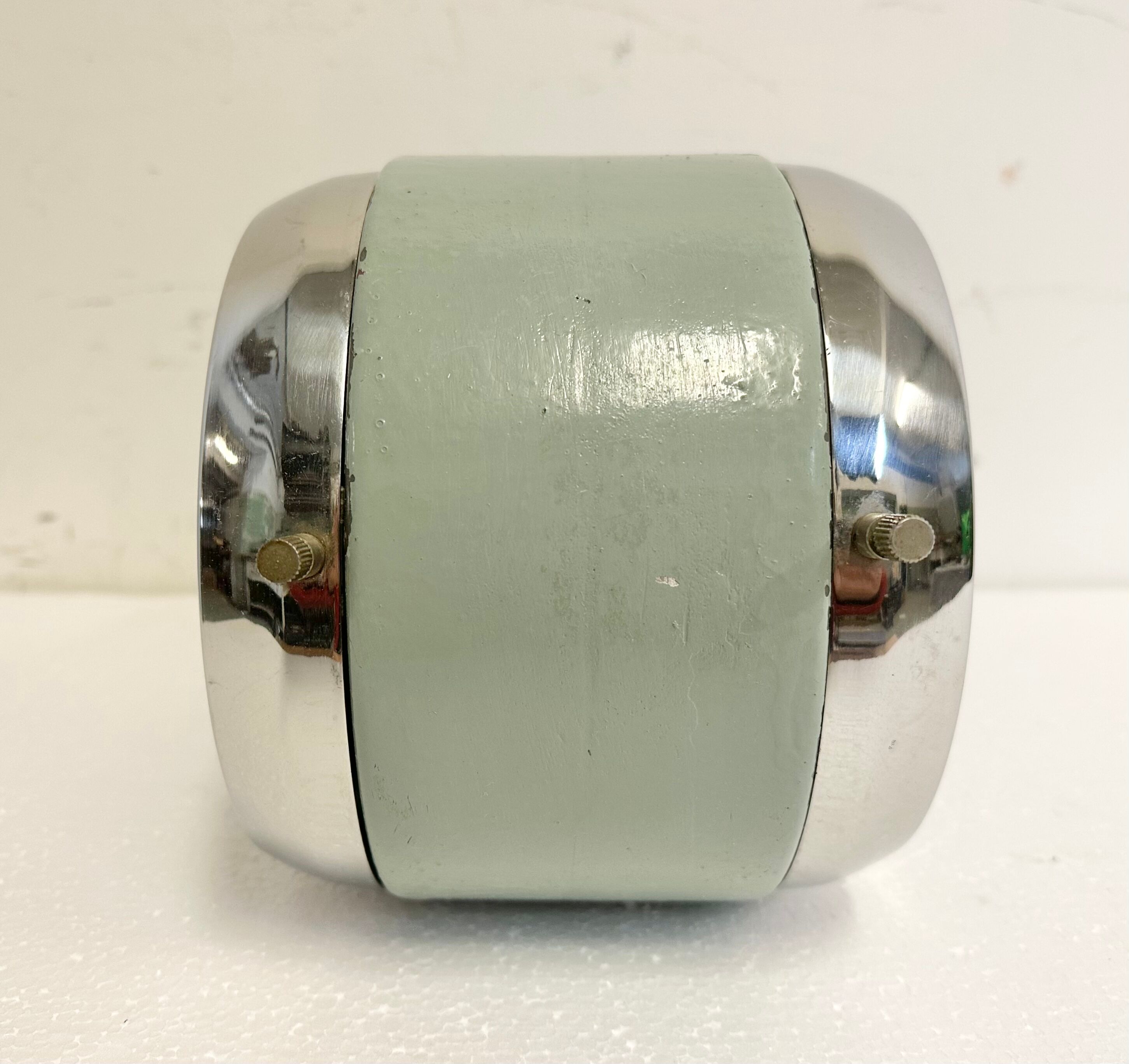 Vintage Green Kappa Maritime Double-Sided Wall Clock, 1980s