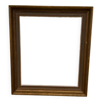 Gold wooden frame