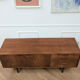Danish vintage teak sideboard from the 1960s.