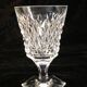 11 verres a vin en Cristal taillé a pointe de diamant CRISTALLERIE DE LORRAINE