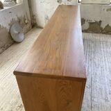 XXL golden oak craft furniture from the 50s