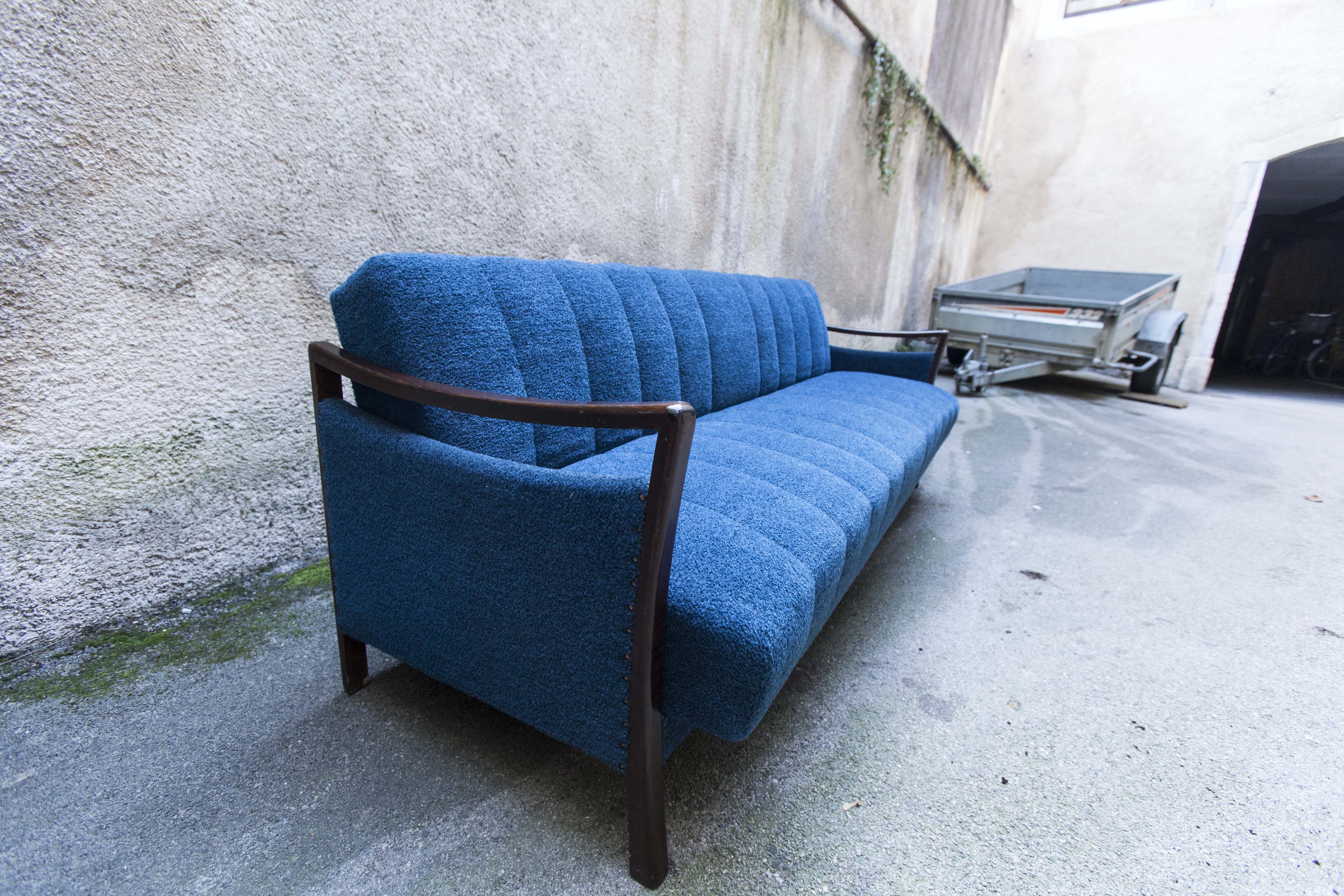 Sofa daybed 3 scandinavian blue