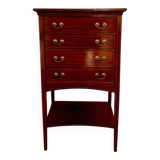 Edwardian storage unit known as a "music cabinet"