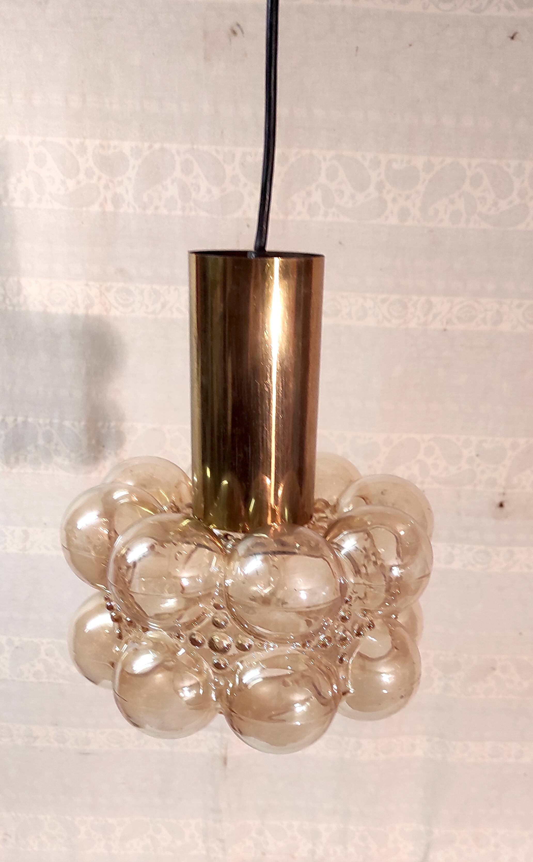 Suspension design bubble par Helena Tynell pour Limburg - années 60/70