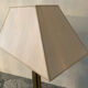 Deknudt lamp in brass, Hollywood Regency style from the 1970s.