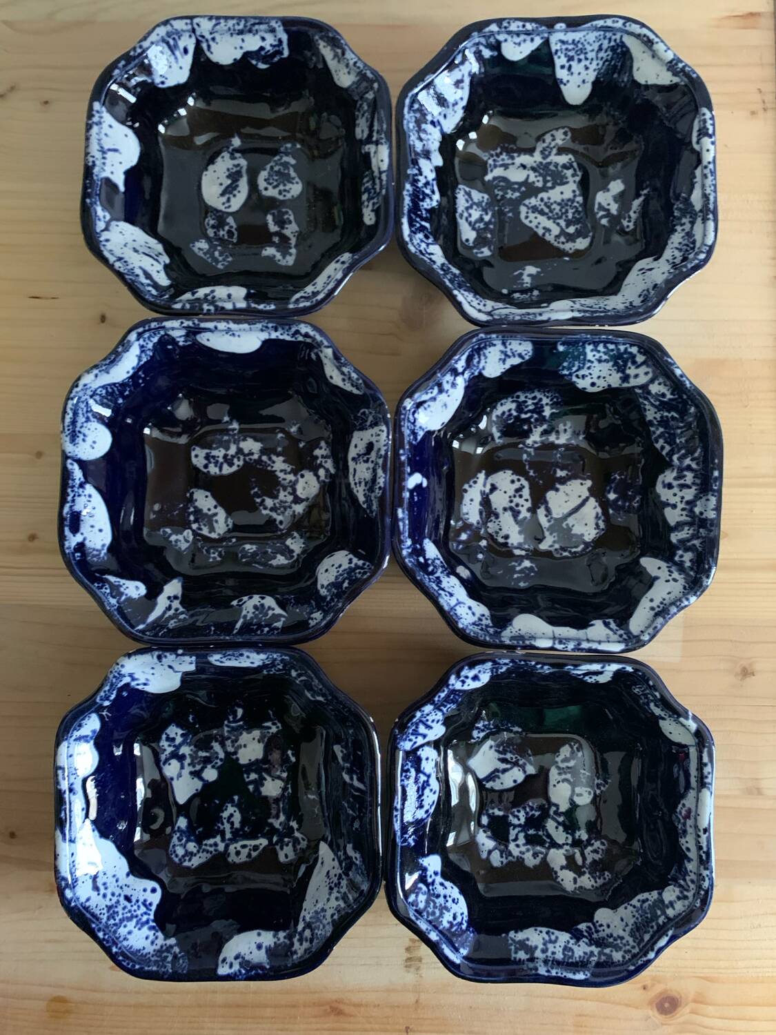 6 coupelles  Vallauris