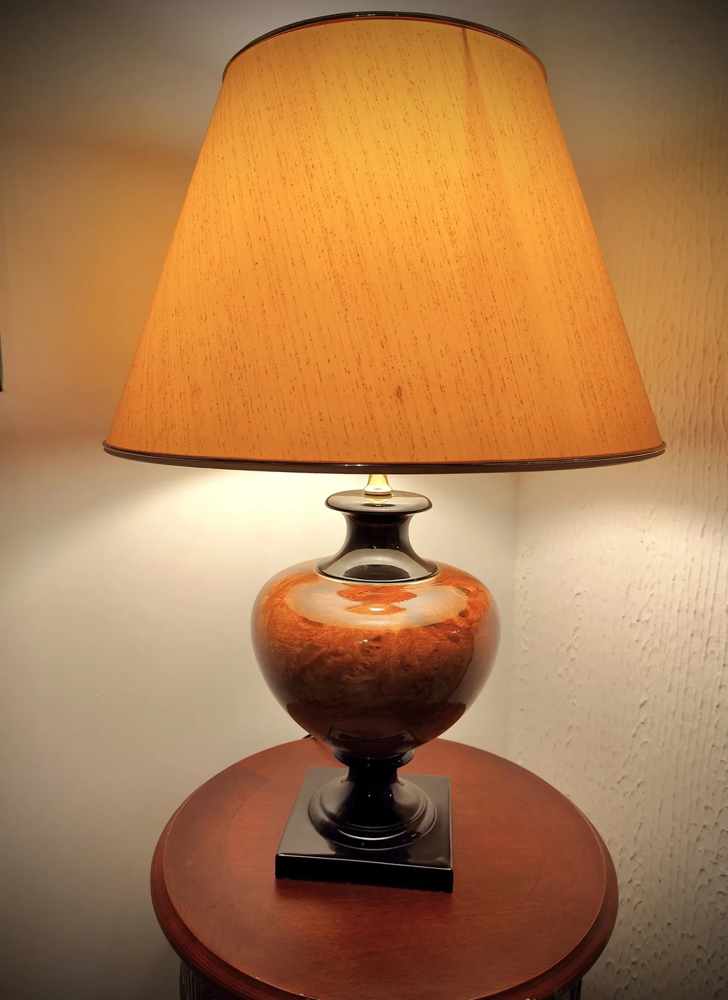 Lampe vintage céramique